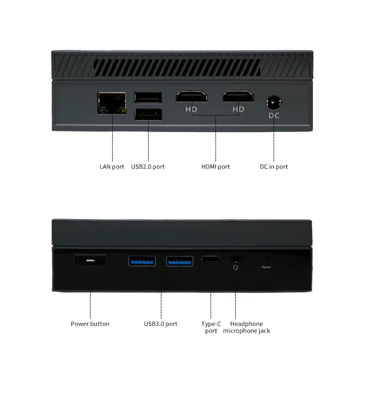 Карманный Маленький четырехъядерный процессор intel celeron n5105 8 ГБ ОЗУ 128 Гб 4k windows 10 pro