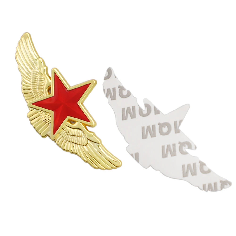 Pentagonal наклейка на автомобиль с логотипом оформления передней крышки двери