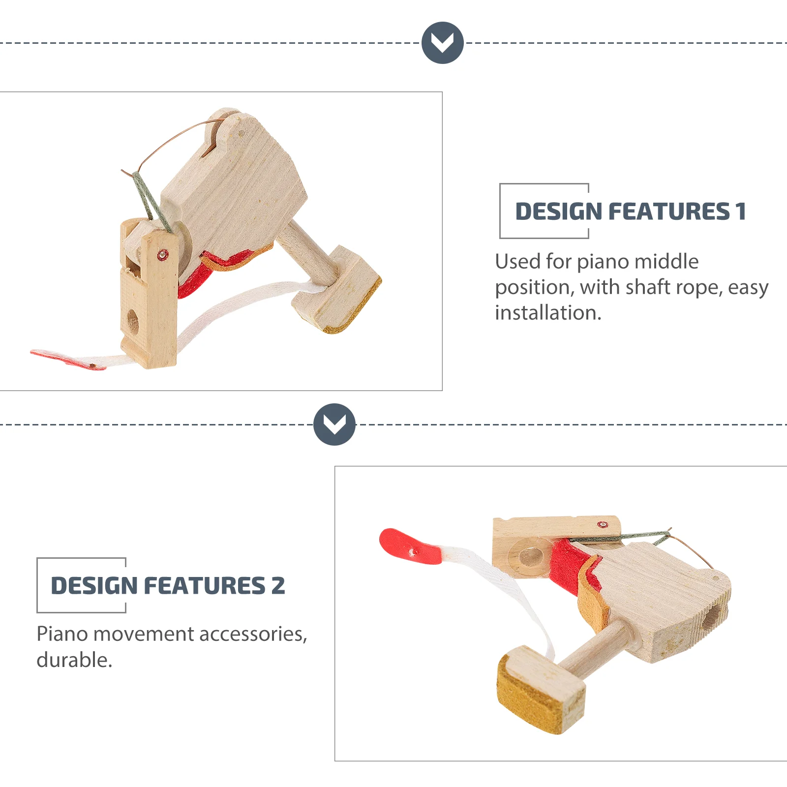 2 шт. аксессуары для клавиатуры фортепиано молоток вертикального применения