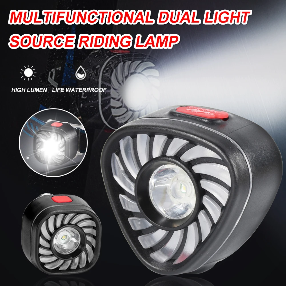 

Bicycle Headlight Tail Light Magnetic Suction Work Lamp USB Rechargeable Waterproof Head Lamp Multifunctional Cycling Light