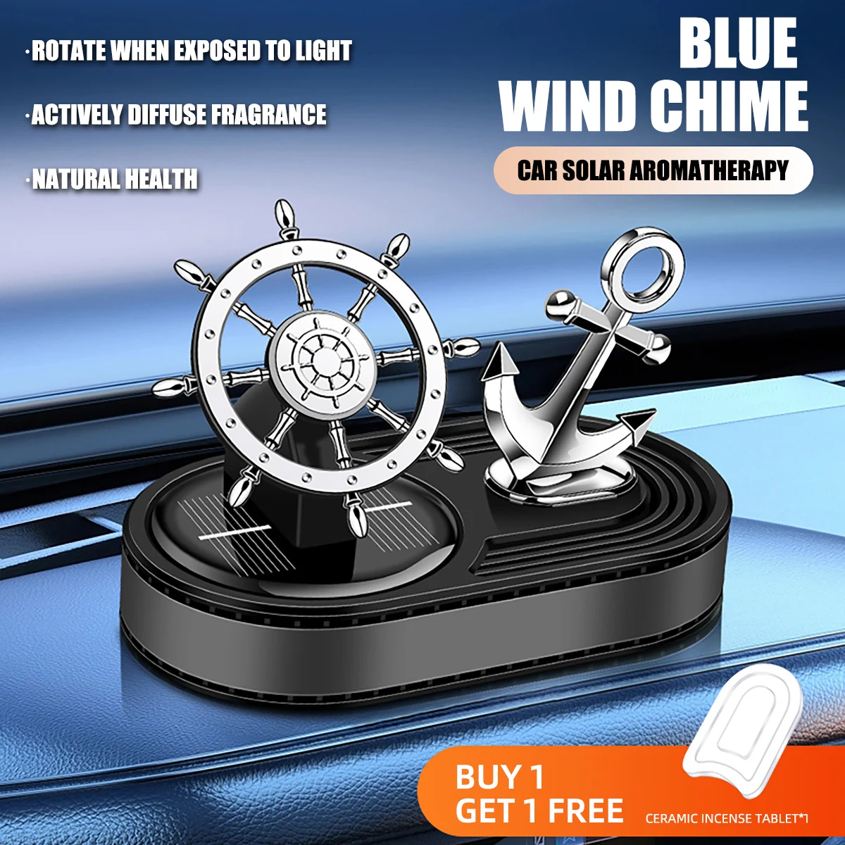 

Освежитель воздуха для салона автомобиля, на солнечной батарее