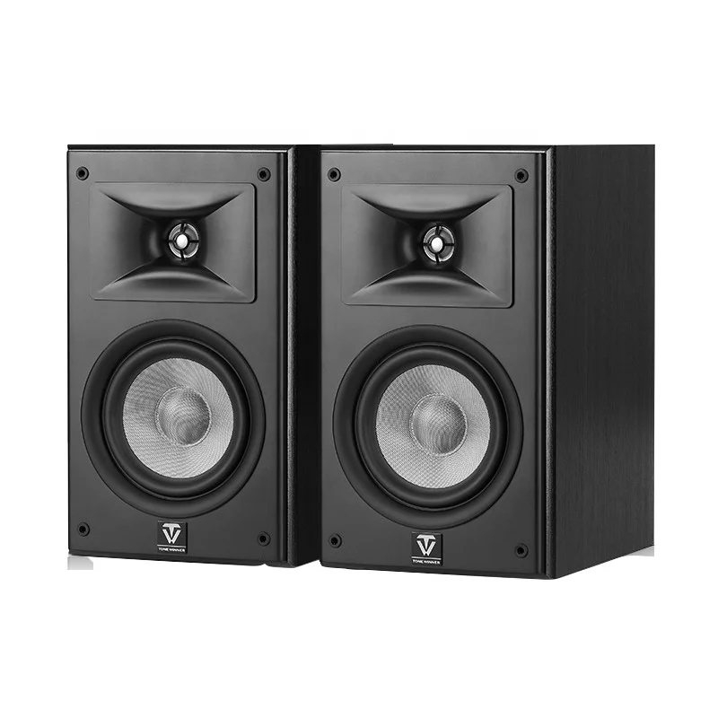 

pairs of speaker wooden HIFI passive perfect sound quality floor stand bookshelf speakers karaoke system