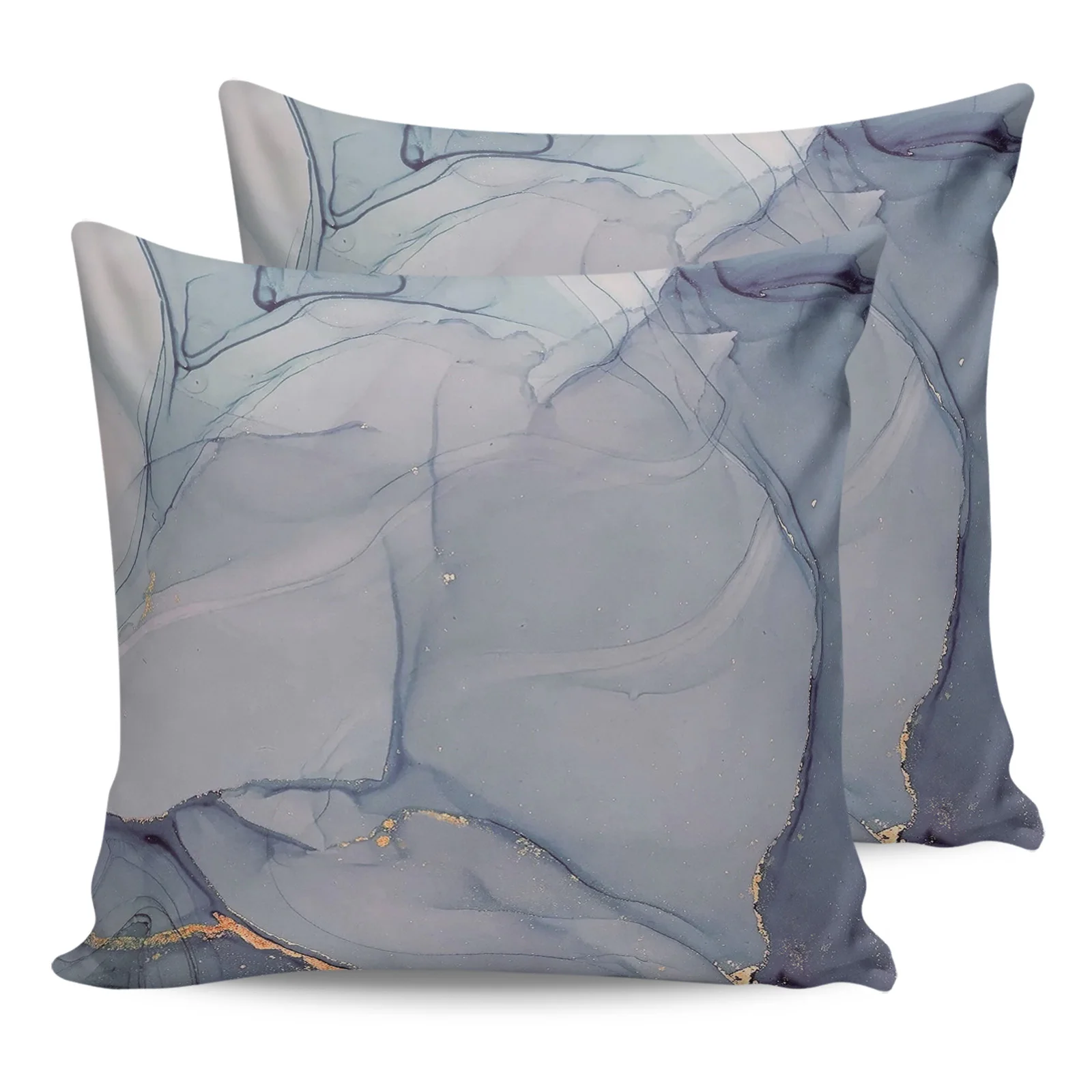 

2PC Pillowcase Marble Texture Sofa Cushion Cover Bedding Dakimakura Pillow Cover For Bed House Home Decorative Pillow Cases