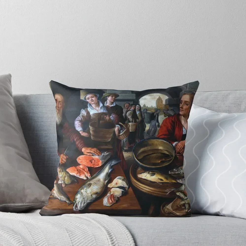 Декоративная подушка The Fish Market 1568 полиэстер