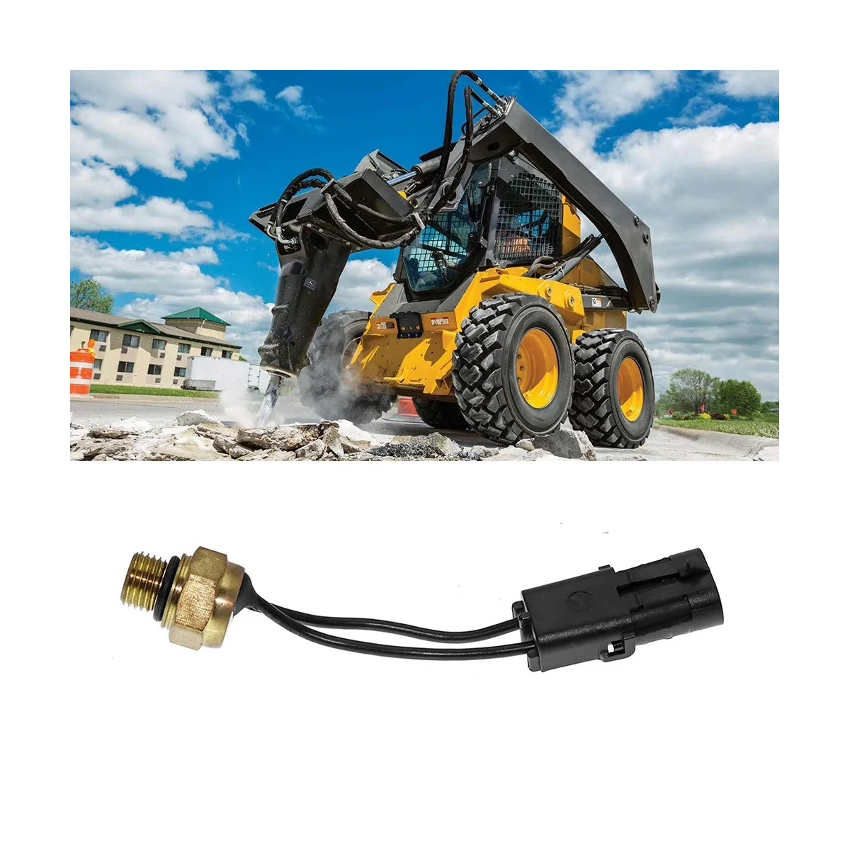 

Temperature Sensor for Skid Steer Backhoe Loaders