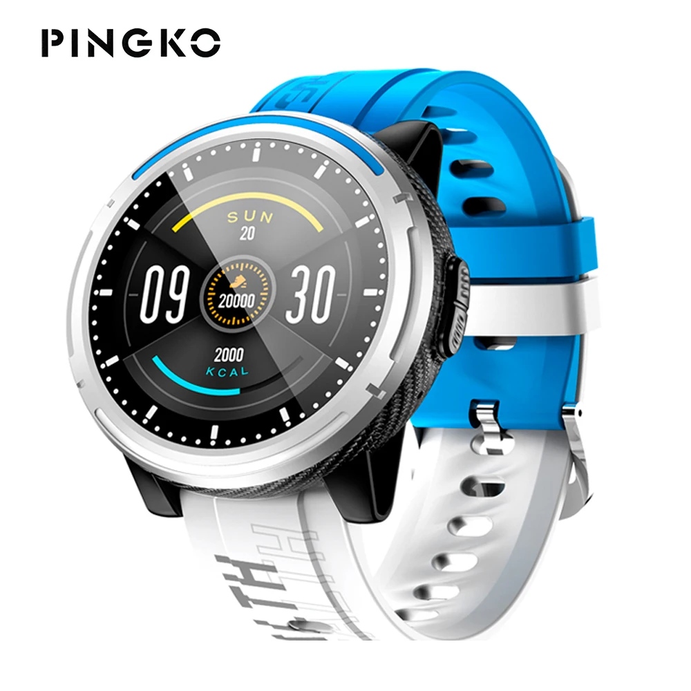 

PINGKO S26 BT Call Smart Watch Remote Camera Music Control Heart Rate Monitoring Sports Wrist Watch For Android IOS Phone 2022