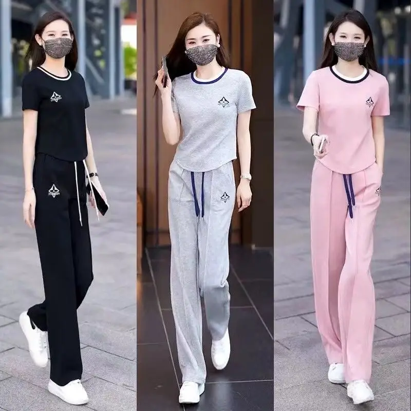 Комплект спортивной одежды для отдыха женщин Новинка Весна-Лето Модный и