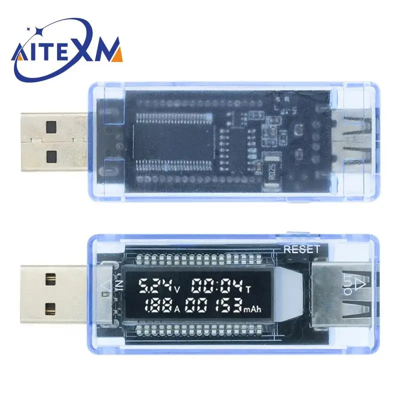 Тестер емкости аккумулятора usb