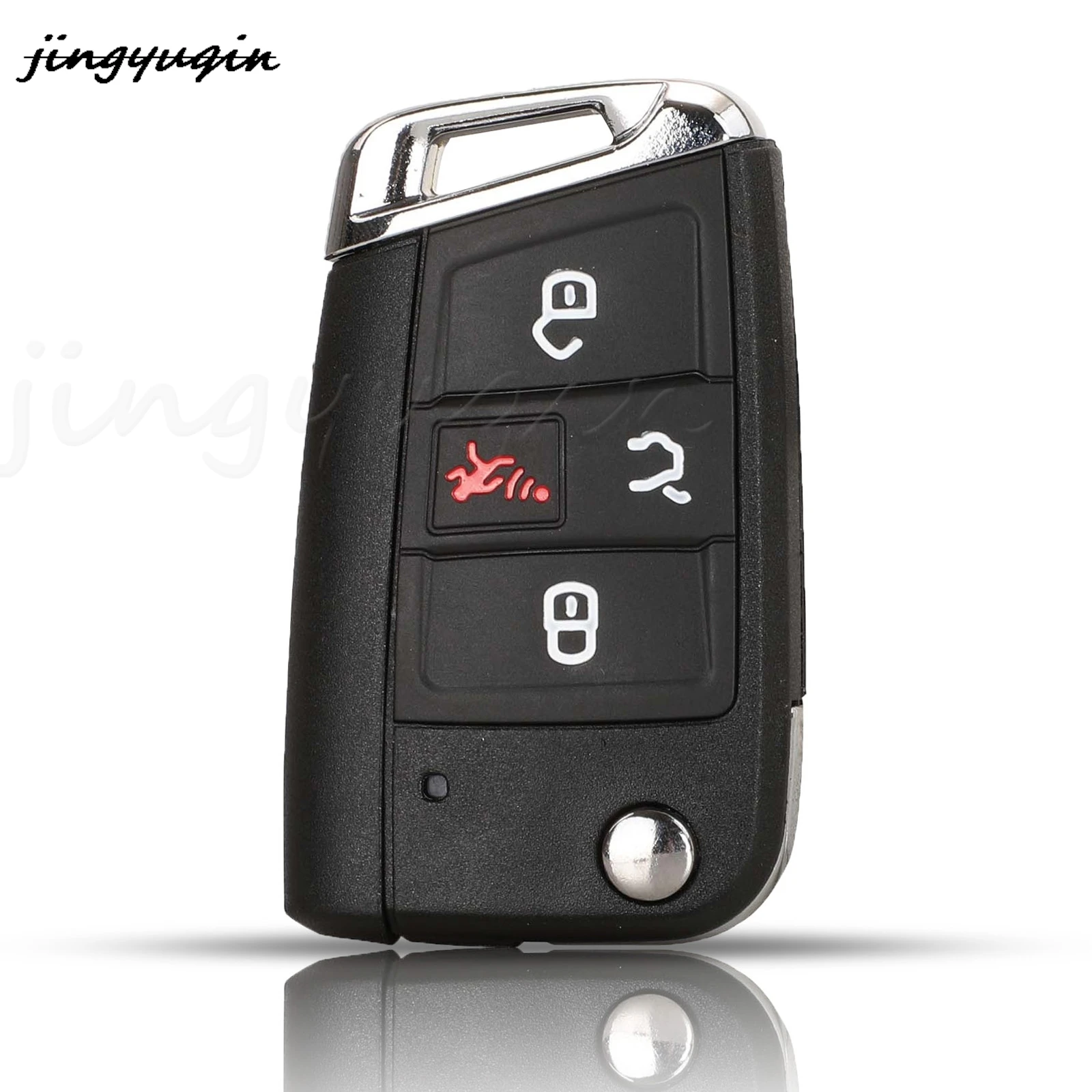 Корпус Ключа Дистанционного Управления С 4 Кнопками Для Vw Polo 2016/2017 Golf 7 Mk7 Skoda Octavia