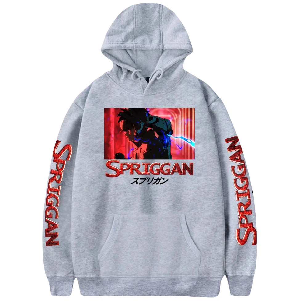 Spriggan аниме толстовка с длинным рукавом для мужчин и женщин толстовки Бесплатная