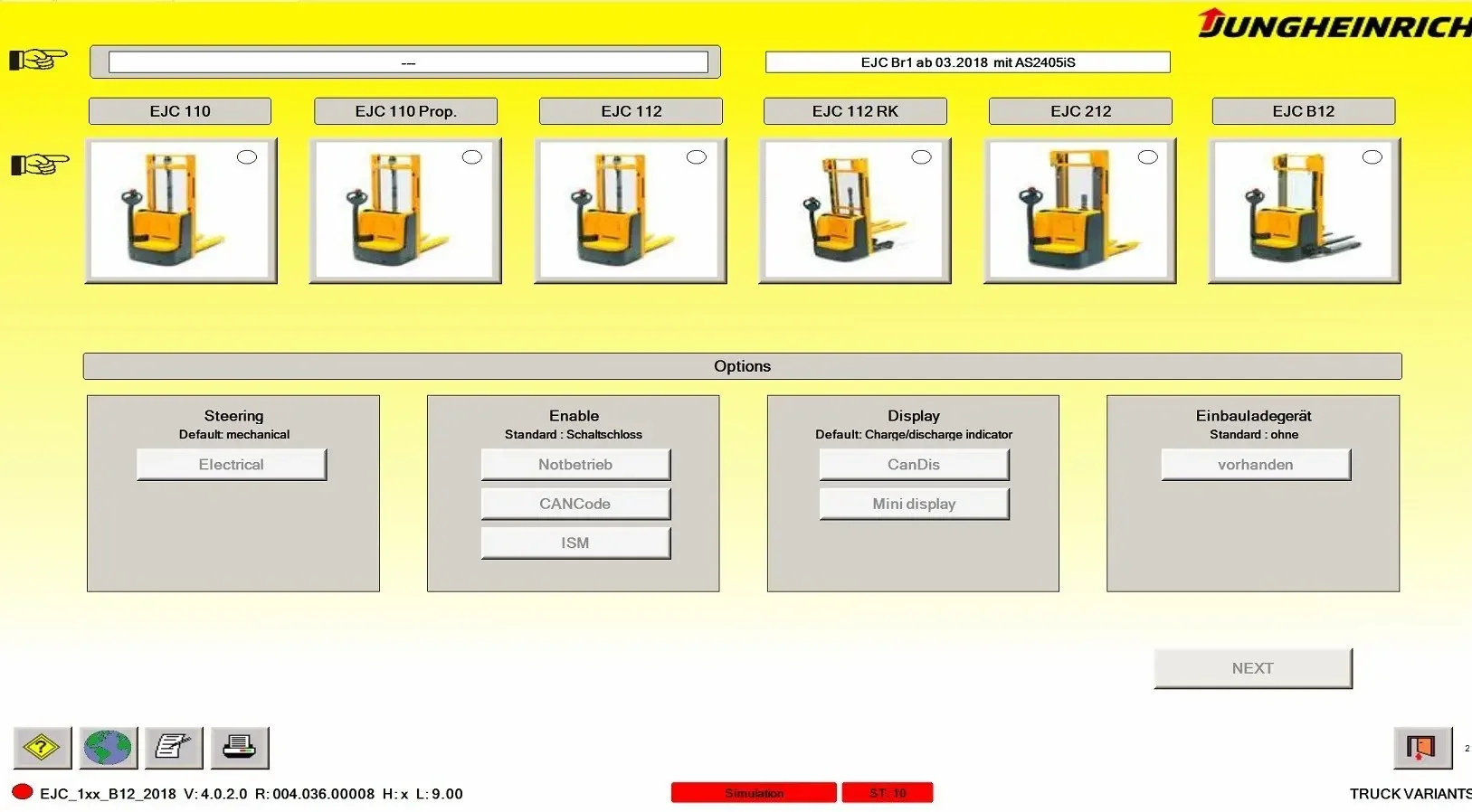 Коллекция проектных данных Jungheinrich 2023 для Джудита