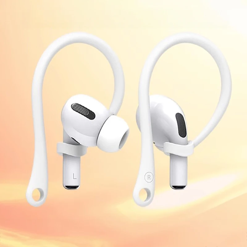 Силиконовый Ушной крючок для наушников Airpods 1/2 цвет в ассортименте