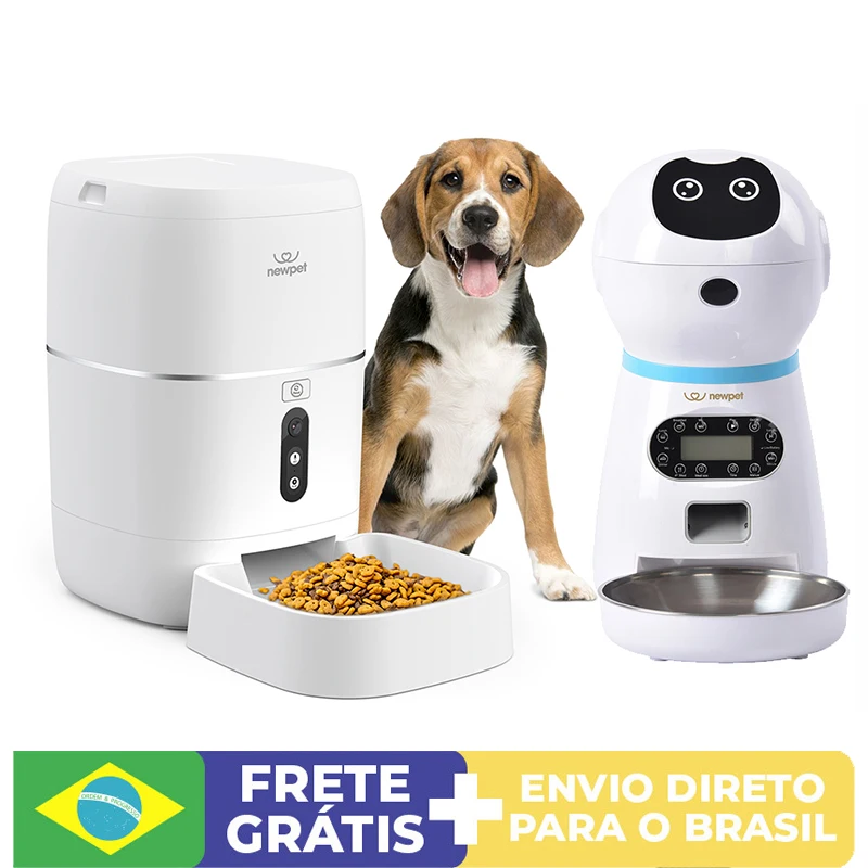 

Alimentador automatic pet 3,5L/6L dispenser food smart feed dogs and cats