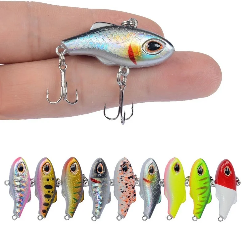 

New 3.5Cm 5G Winter Crankbait Wobbler Sinking Fishing Crankbaits Vib Lure Ice Hard Lure Mini Wobblers Crankbait Sea Fishing Lure