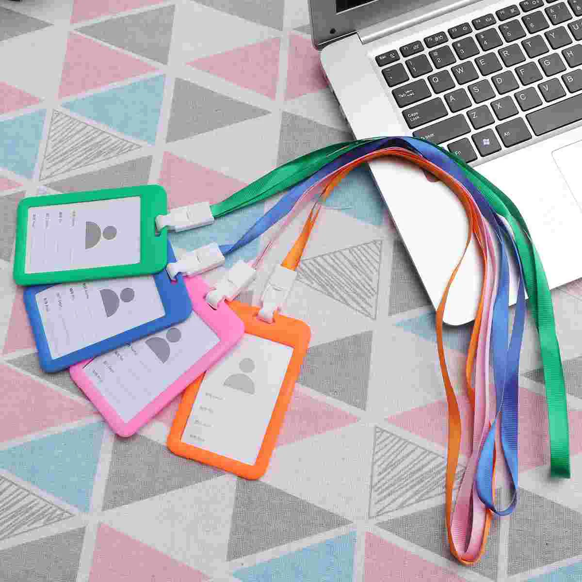 

9pcs Badge Holder Detachable Case Pass Business for Company Office