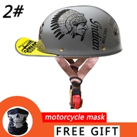 motorcycle helmet retro riding helmet scooter personalized baseball cap half helmet for yamaha yzf r1 r6 r15 r25 mt 07 mt 09 fz6