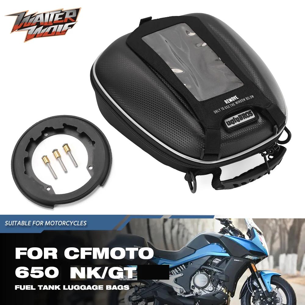 

Fuel Tank Bag For CFMOTO 250NK 250SR 400NK 400GT 650NK 650GT 250 650 SR GT NK Motorcycle Navigation Racing Tanklock Waterproof