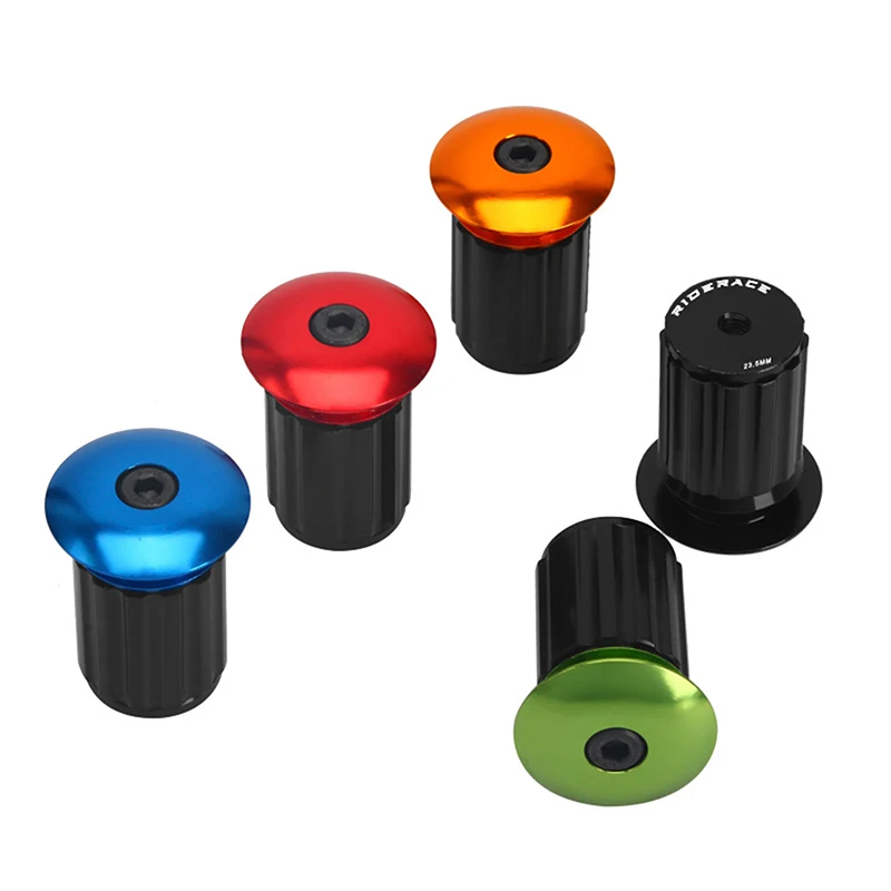 1 пара торцевых заглушек на руль велосипеда колпачки из алюминиевого сплава для