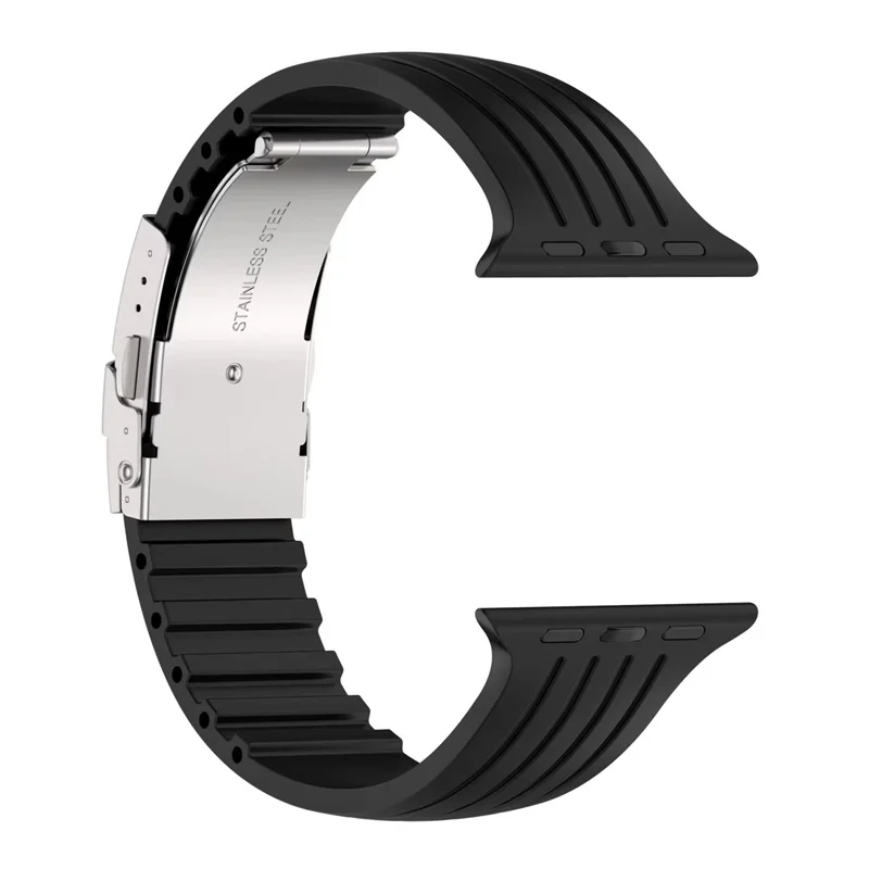 Silicone strap For Apple Watch band 8 7 49mm 44mm 40mm 45mm 41mm 38 42mm smartwatch correa bracelet iwatch series ultra 6 5 se 4