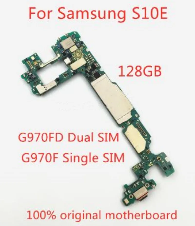 

Spare Parts For Samsung Galaxy S10E, G970F, SM-G970F, G970FD, SM-G970F/DS, G970U, Original Motherboard Unlocked, 1 Unit