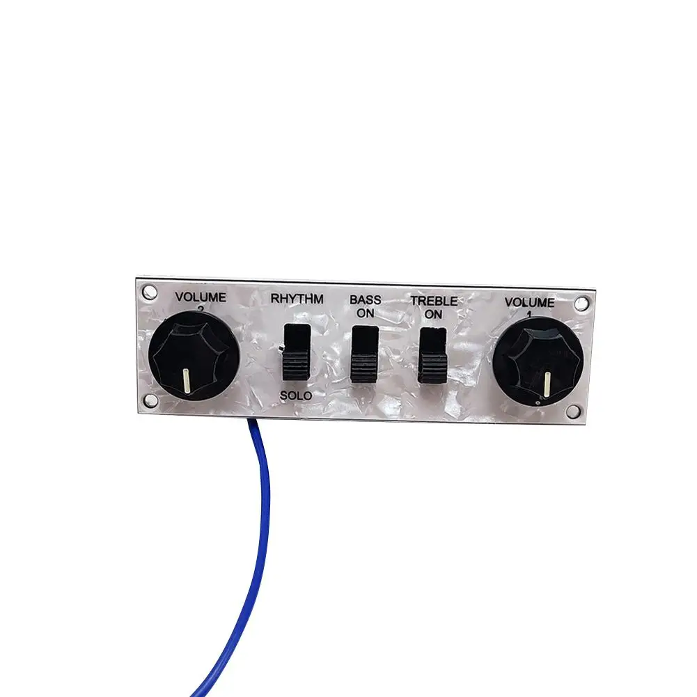 

1 Pcs Guitar Control Plate Loaded Switch Pickups Volume Adjustable Electric Guitar Circuit Board Volume Tone Control Plates Drop