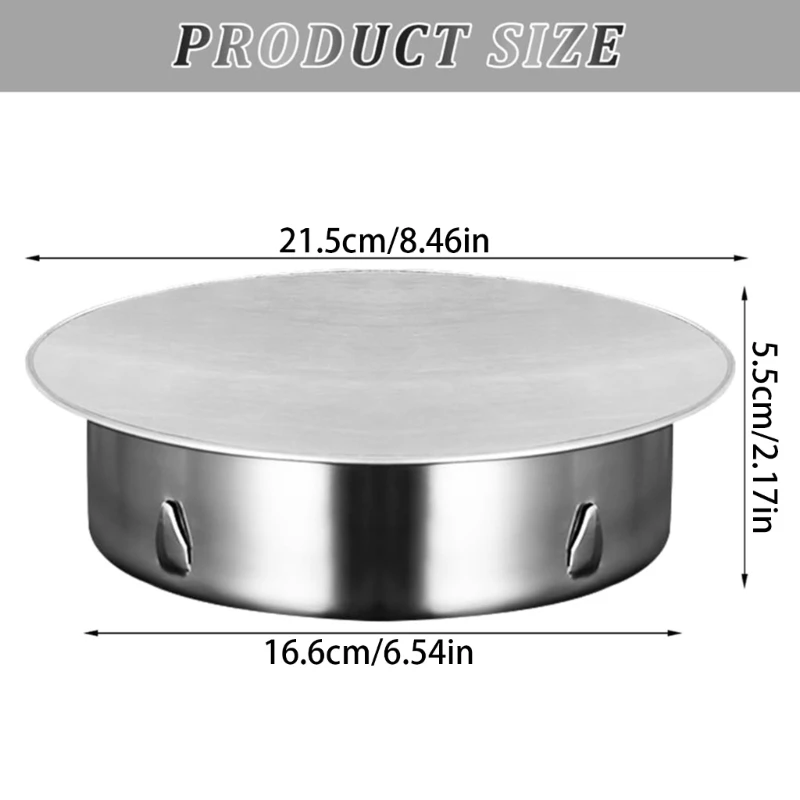 Закрытие трубы духовки из нержавеющей стали 180 мм крышка дымохода заглушка для