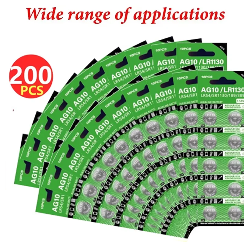 Аккумуляторная батарея AG10 LR1130 SR54 389 190 SR1130 D189 LR54