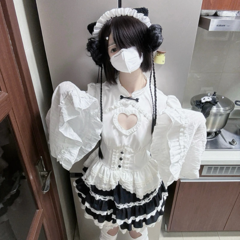 Костюм горничной японский оригинальный дизайн