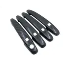 Для Lexus RX XU30 30 2004  2009 RX300 RX330 RX350 RX400h углеродное волокно хромированные дверные ручки Крышка отделка Стайлинг Аксессуары наклейки