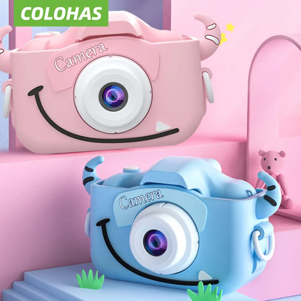 Детские видео, детская камера, цифровая фотография для девочек, новогодняя камера для мальчиков, подарок на день рождения для детей, дешевая камера, Câmera