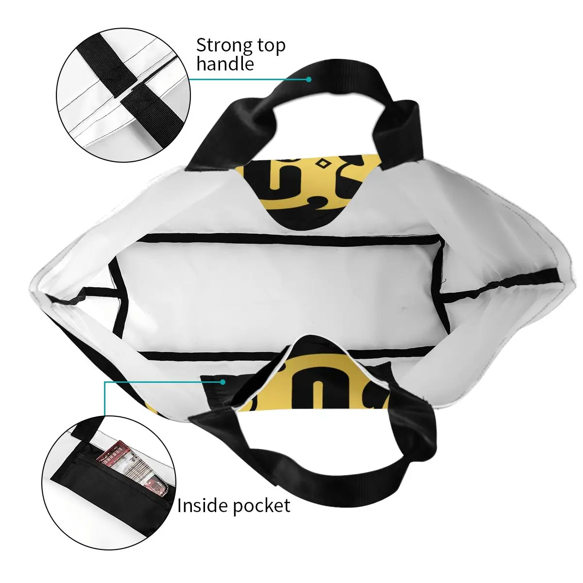 Модная Сумка-тоут Herstal FN для покупок с рисунком огнестрельного оружия