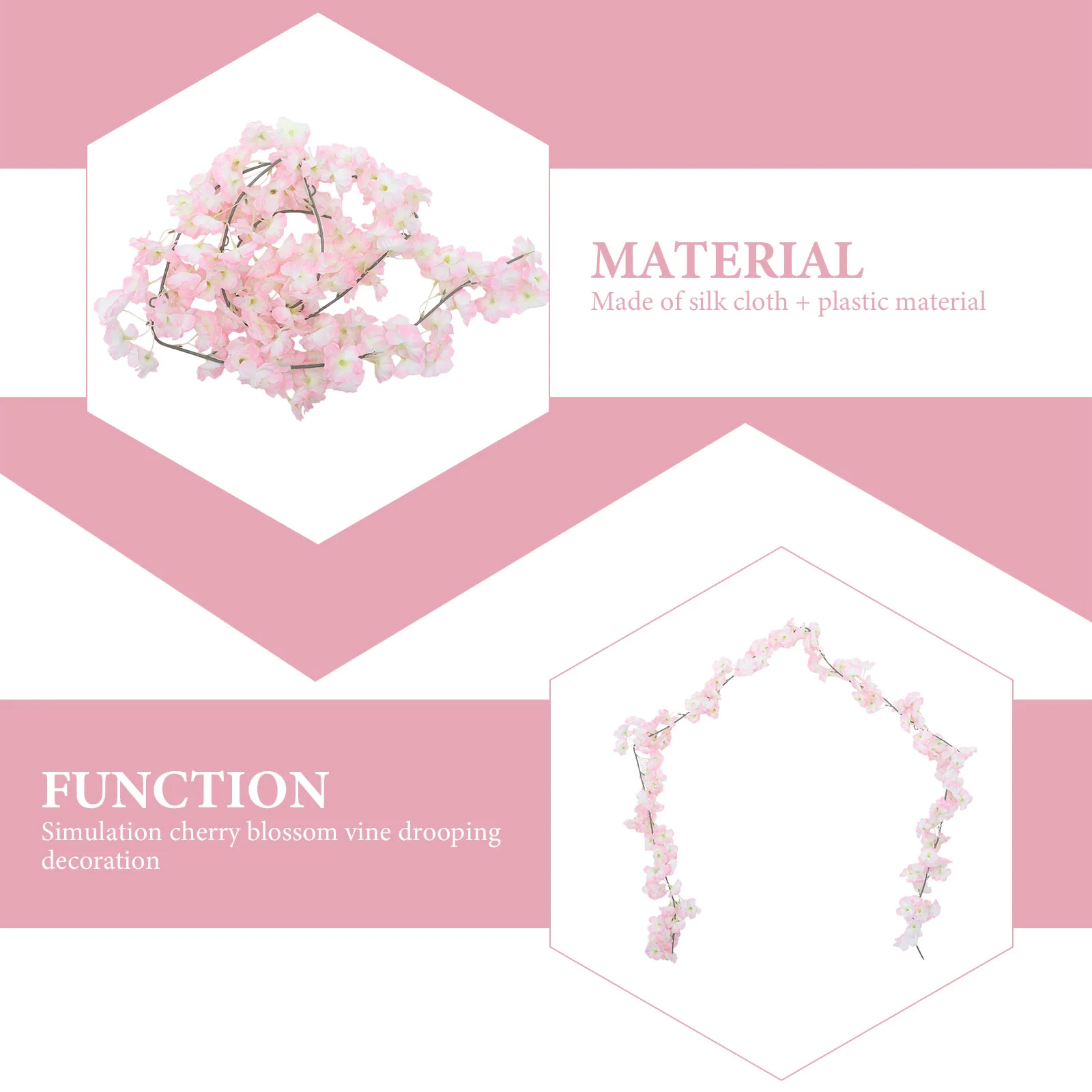 4 шт. искусственный цветок вишни цветочная гирлянда виноградной лозы