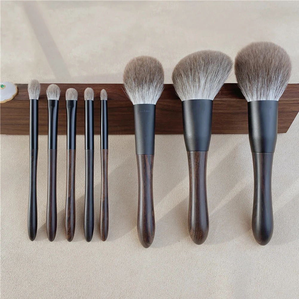 Кисть для макияжа из снежной лисы набор хорошего качества мягкие волосы животных