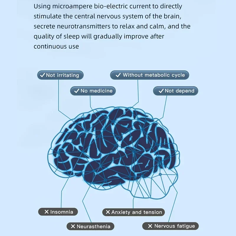 Инструмент для сна микротоковая электротерапия ушей транскраниальная магнитная