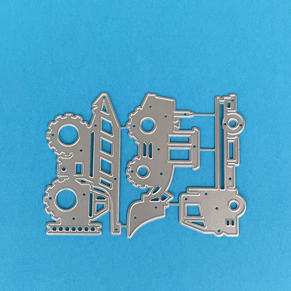 Инженерные транспортные средства скрапбукинг вырубные штампы рынок Yiwu Futian