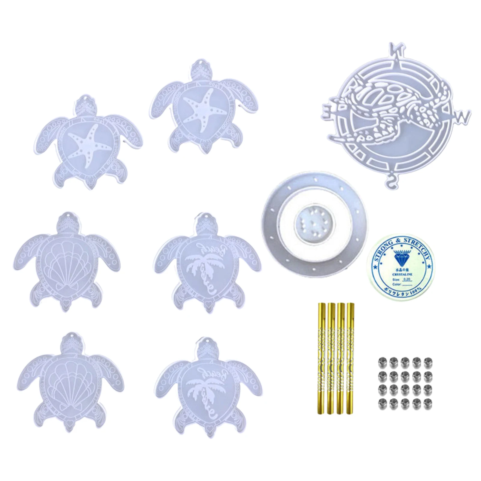 

Формы для детских ветряных колокольчиков из эпоксидной смолы