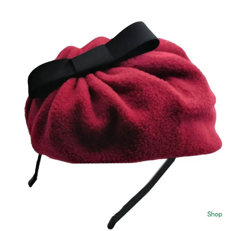 Прямая поставка 1920-х годов нежный головной убор с бантом для женщин хлопушками