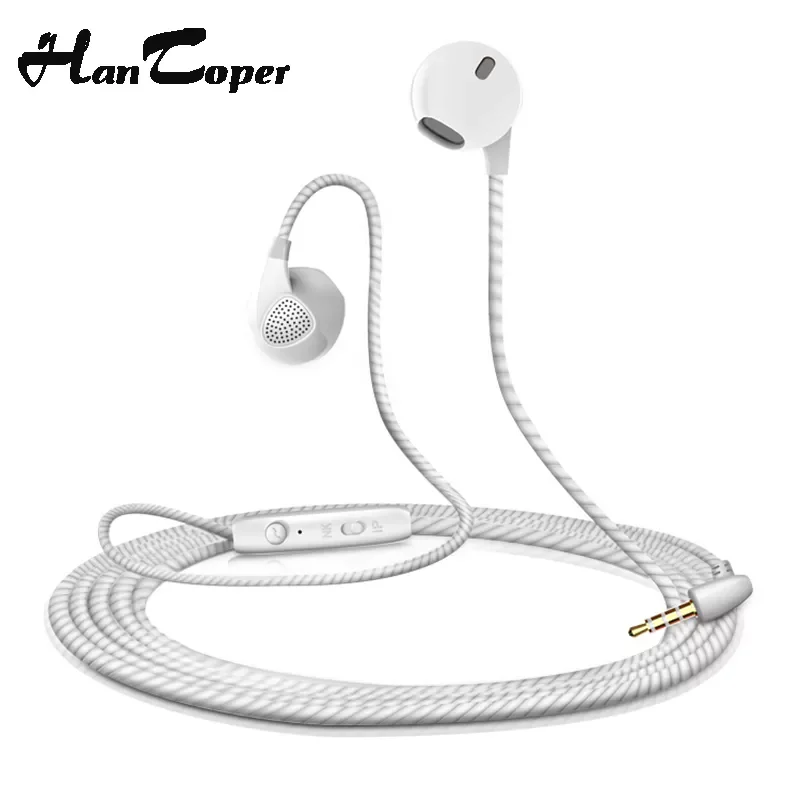 

In-Ear Wired Earphone 3.5mm Earbuds Earphones No bluetooth Headphone Music Sport Headset with Microphone