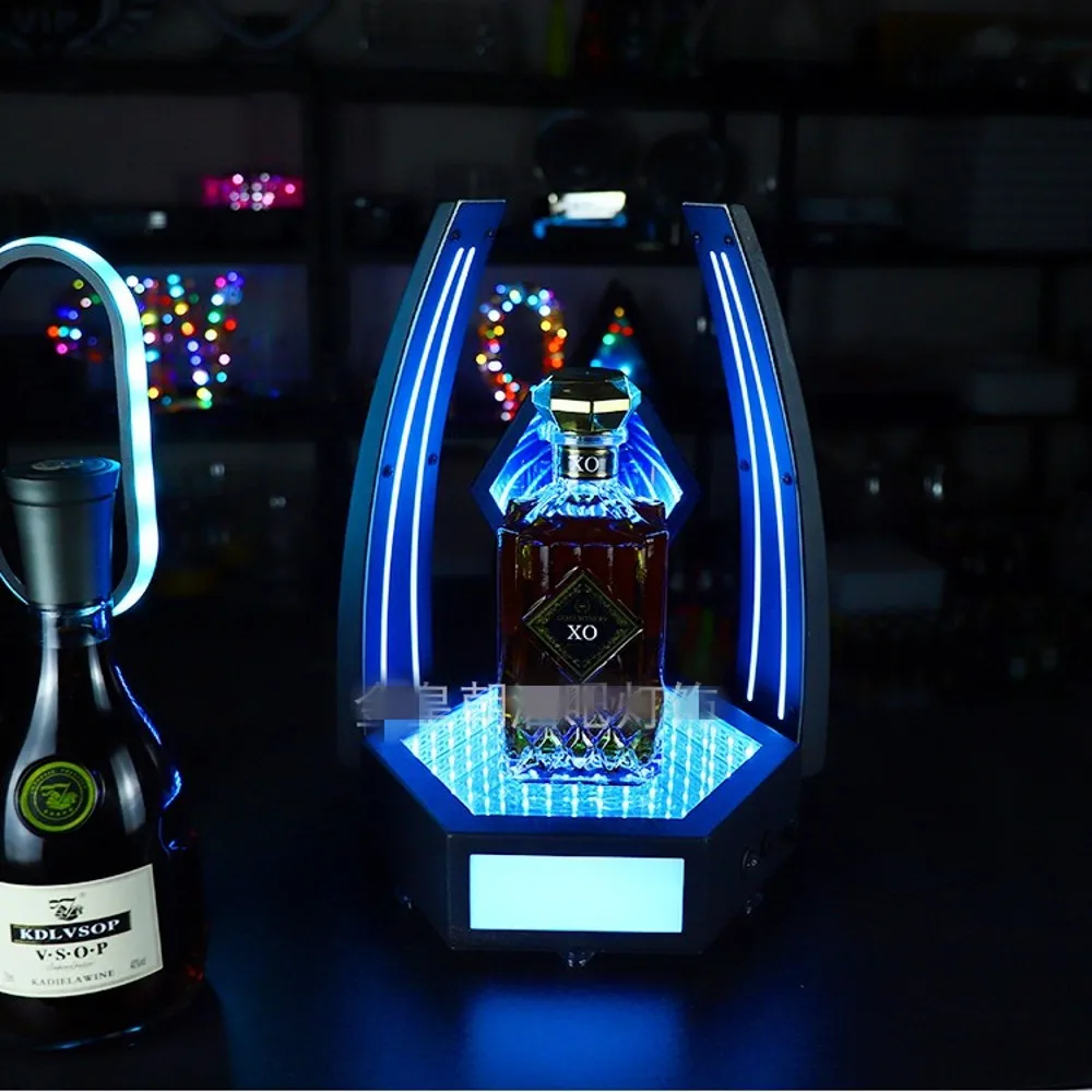 Светодиодный перезаряжаемый держатель для бутылки шампанского ночного клуба