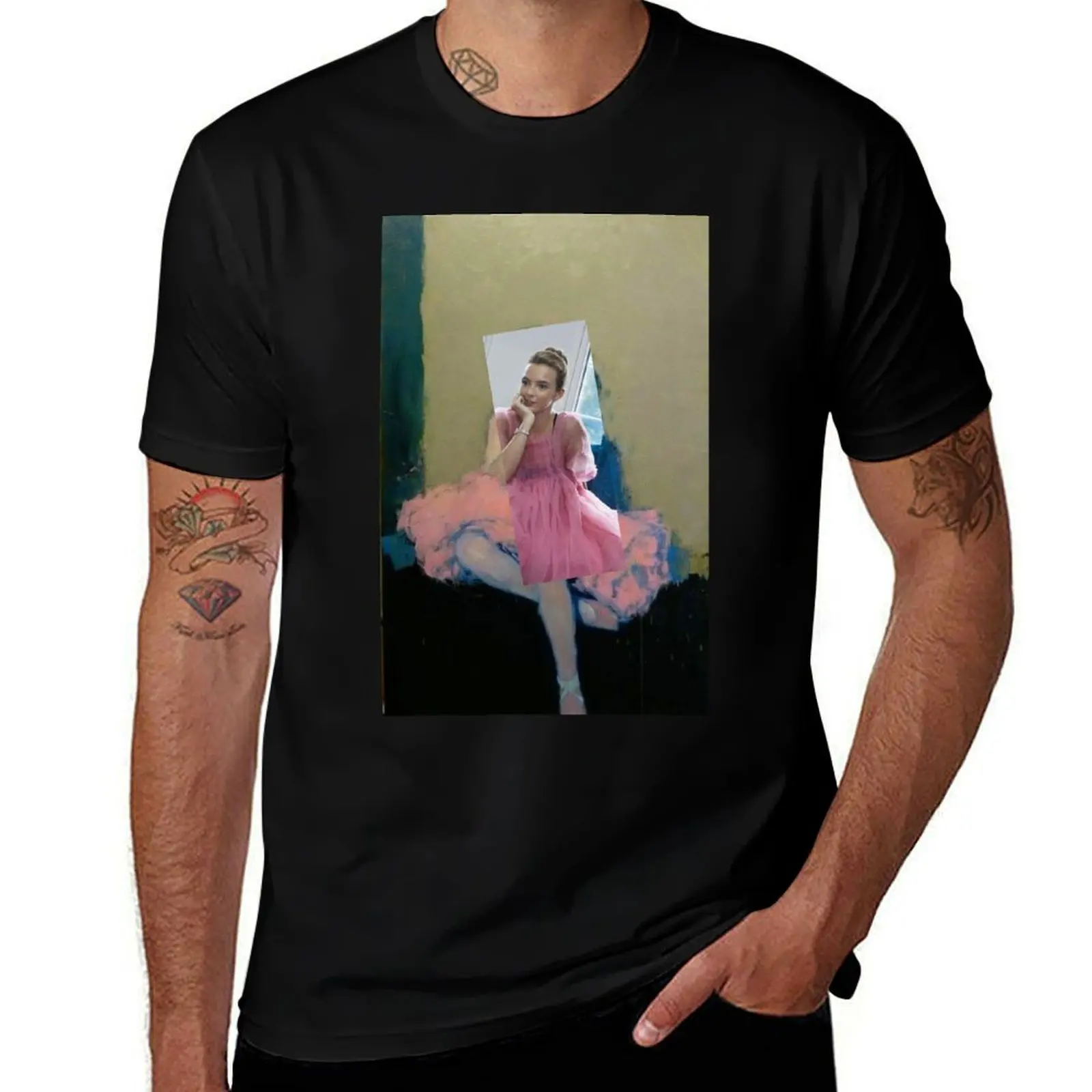 Фото Футболка Ballerina Villanelle, повседневная футболка с короткими рукавами №1