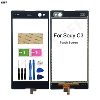 For Sony Touch Panel For Sony Xperia D2533 D2502 Touch Screen Digitizer Front Glass Panel Sensor Mobile Phone Repair Parts
