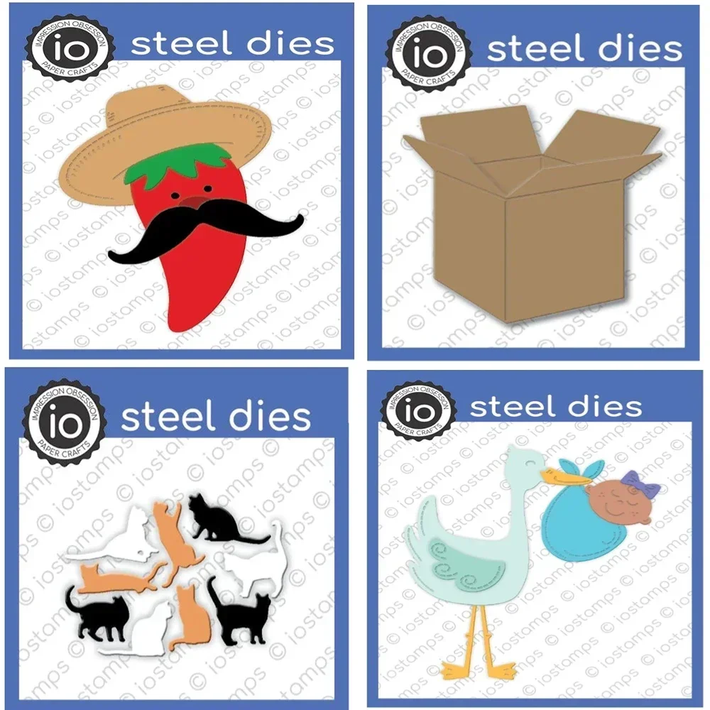 Металлический трафарет Monsters для резки данных необходимый предмет скрапбукинга