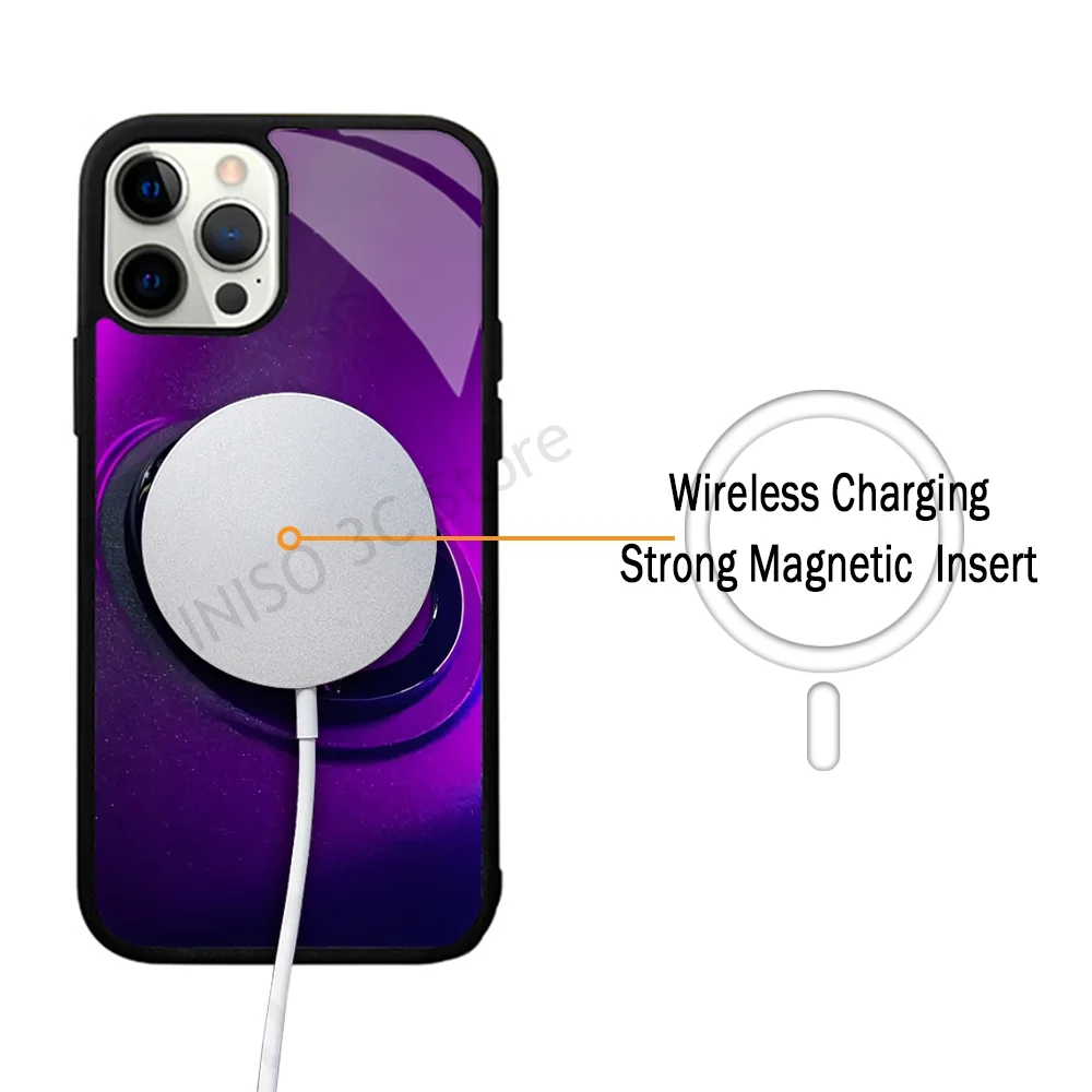 Прочный Магнитный чехол для телефона Yamaha IPhone 15 14 13 Pro Max 11 12 Mini Magsafe