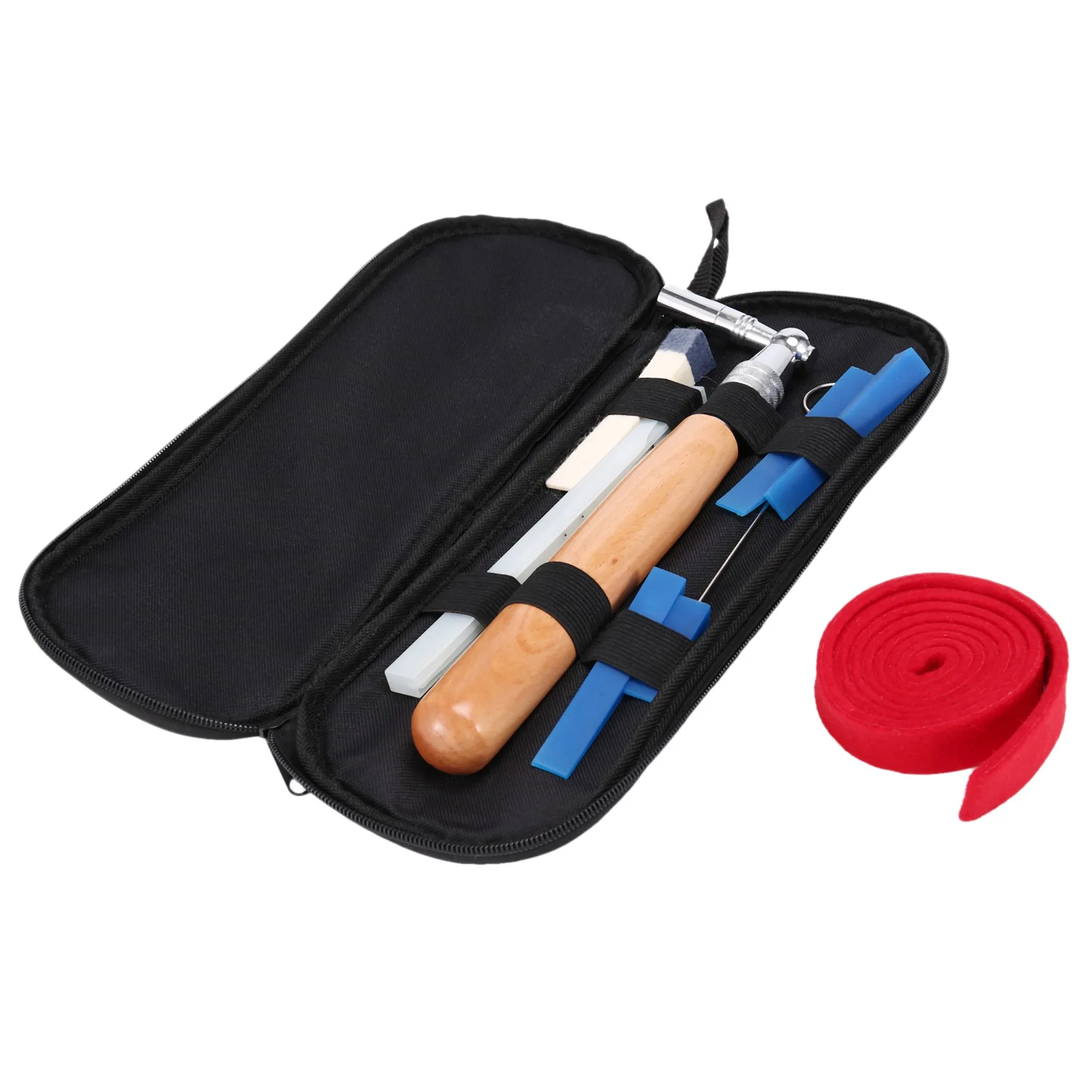

Professional Portable Lever Piano Tuning Mute and Case Piano Tuning Lever Tools Kit Mute Hammer DIY Set