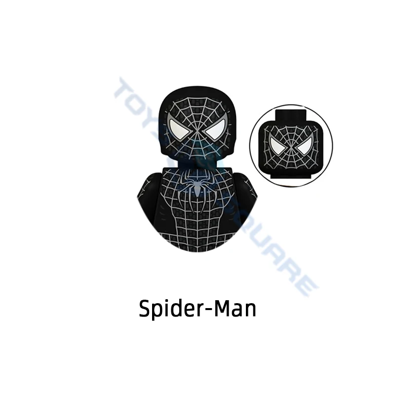 Детский конструктор The привидение паук Noir Man Peter Gwen Stacy Parker кубики набор MOC подарки