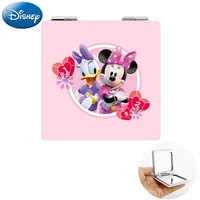 disney daisy duck and minnie mouse group photo square tools pocket vanity mirror art gifts for best friends dsy109