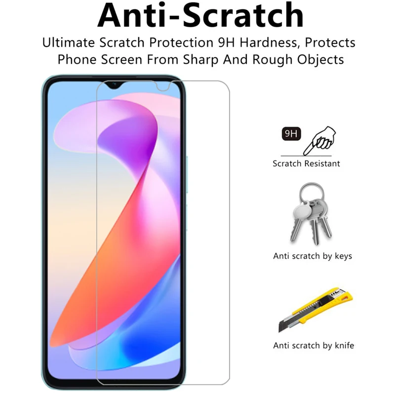 Фото Чехол для телефона Huawei Honor X6A Plus с защитным стеклом для Honor X6A, X6A, 6X6A, XA6, 6XA, X6A Plus 4G 5G, задняя крышка 360°, чехол для Honor X6A №4