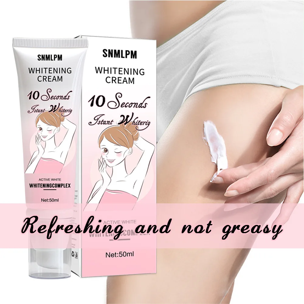 1pcs 50g Underarm Cream Brighten and Moisturize The Underarm Triangle Underarm Whitening Cream Free Shipping