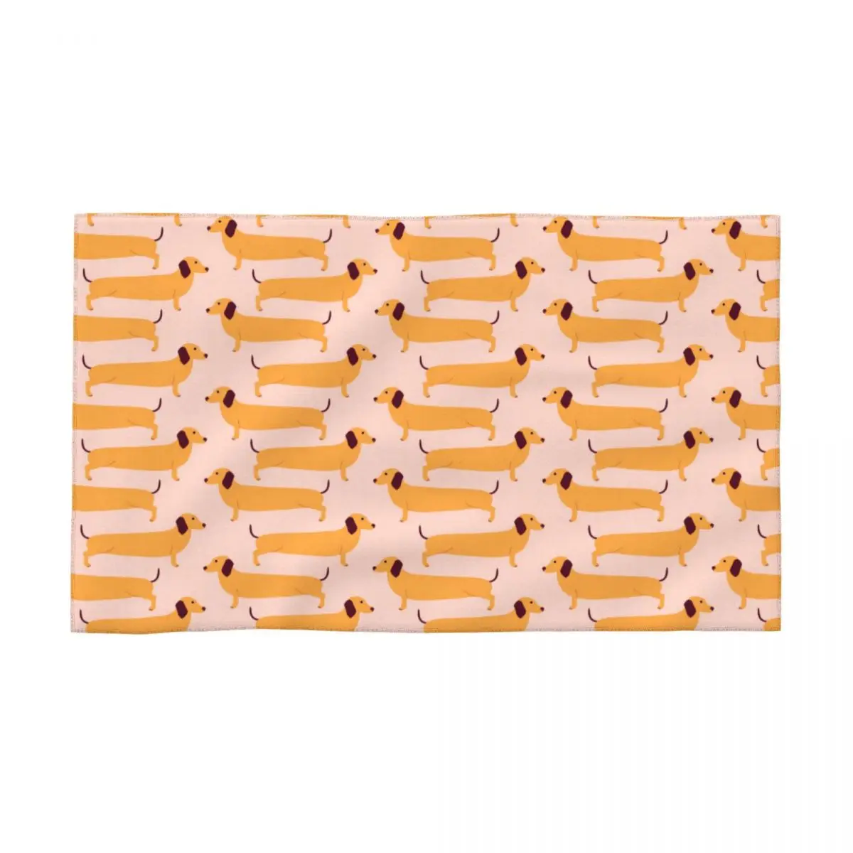 

Puppy Dachshund Towel Cotton Sausage Dog Bathroom Shower Sports Yoga Towels