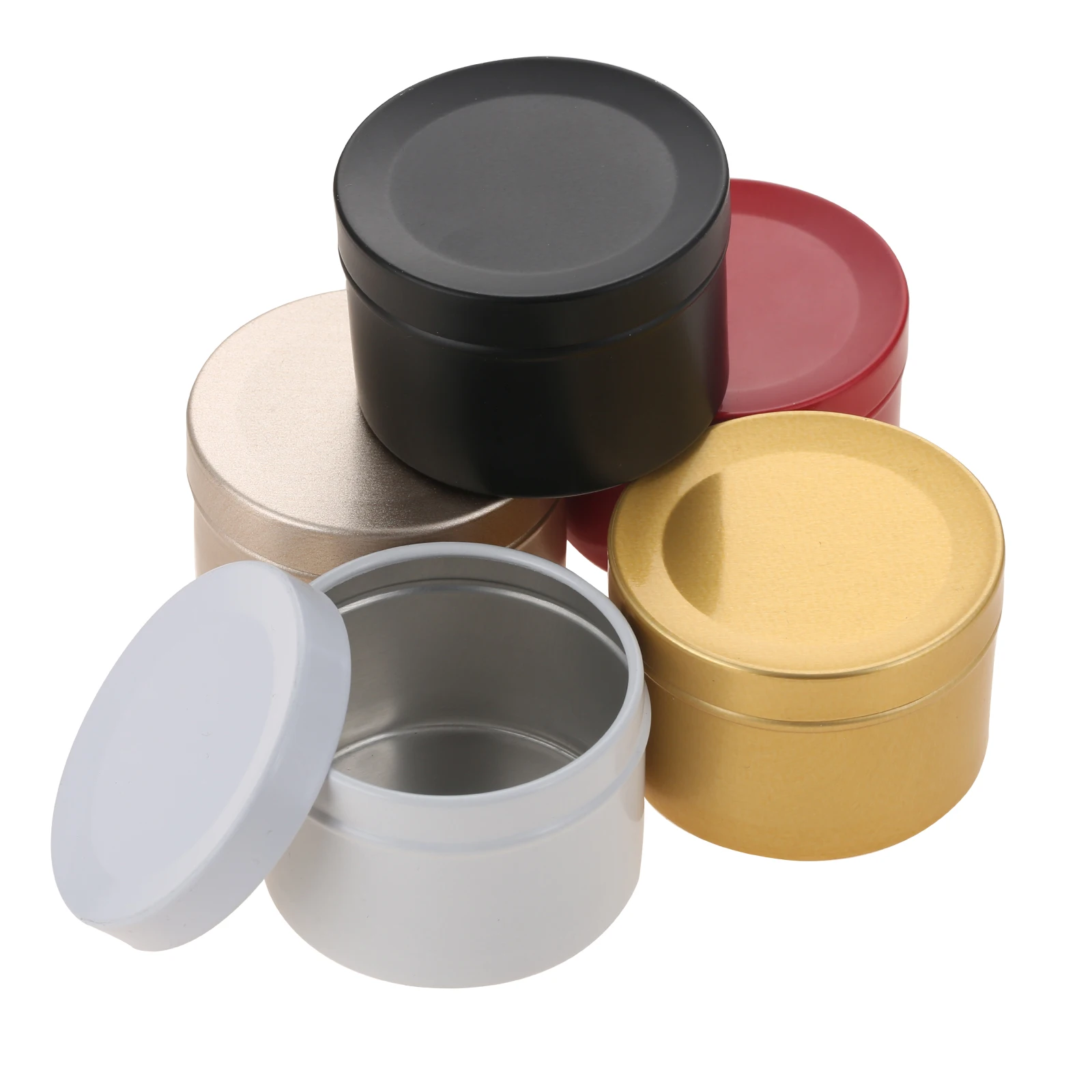 

Банка 50 мл, банка с уплотнением, банка для свечей, банка для чая, жестяная Свадебная подарочная коробка для печенья, конфет, хранения сорняко...